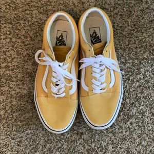Yellow Low Top Old Skool Vans